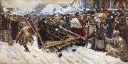 Vasily Surikov Feodosia Morozova oil painting artist